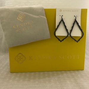 Kendra Scott Sophee Drop Earrings in Gunmetal